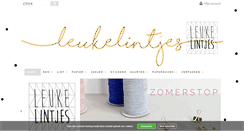 Desktop Screenshot of leukelintjes.nl