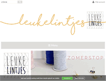 Tablet Screenshot of leukelintjes.nl